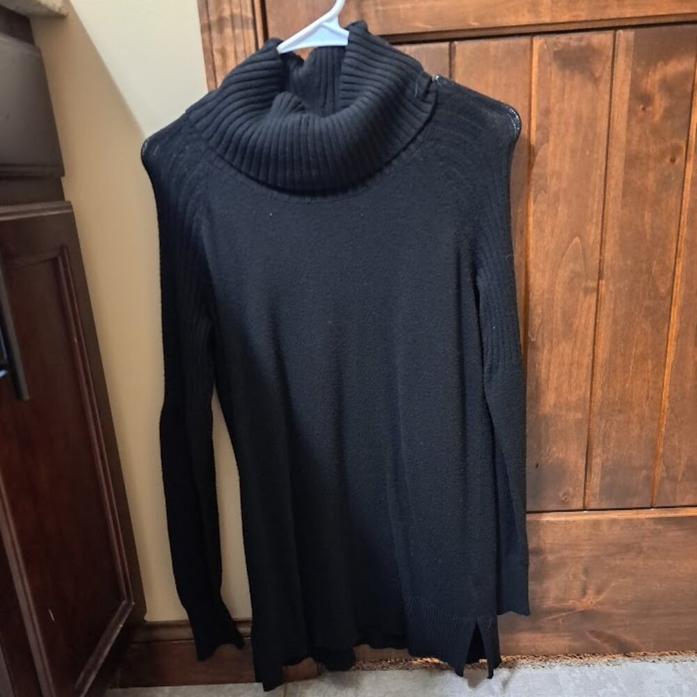 Black turtleneck